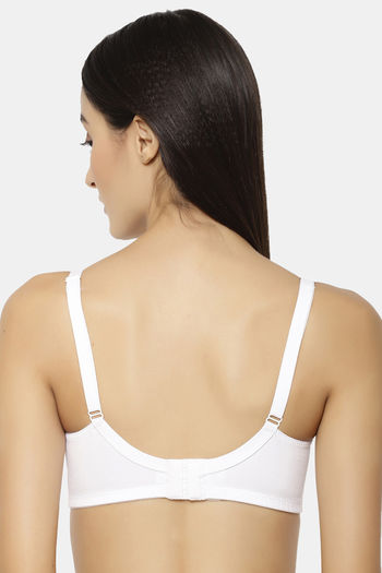 Buy Floret Double Layered Non-Wired Full Coverage Minimiser Bra - White at  Rs.539 online