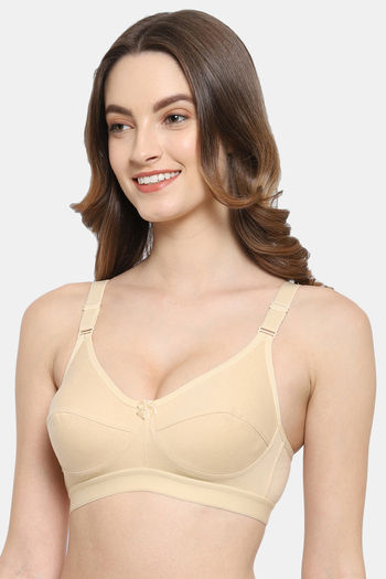 Buy Floret Double Layered Non Wired 3/4Th Coverage T-Shirt Bra