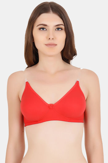 Buy Floret Double Layered Non Wired 3/4Th Coverage T-Shirt Bra