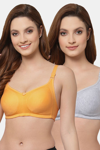 Buy Adira, Lounge Bra For Women, Slip On Bras To Wear At Home, Comfortable Bra, Work From Home Bra Without Hooks, Non Padded & Non Wired  Support