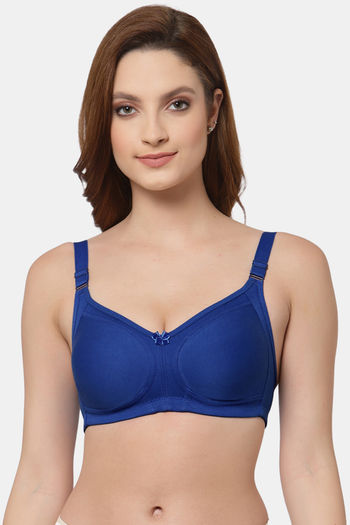 Buy Amante Double Layered Non Wired Full Coverage Support Bra - Mesa Rose  at Rs.845 online