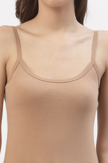 Buy Floret Cotton Camisole (Pack of 2) - Nude Pink at Rs.418 online