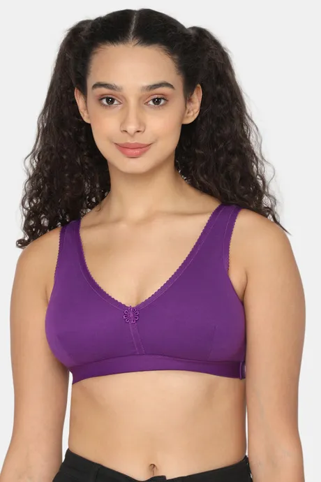 Buy Naidu Hall Women's Bra (Material : Cotton,Color : Black,Size : 40) at