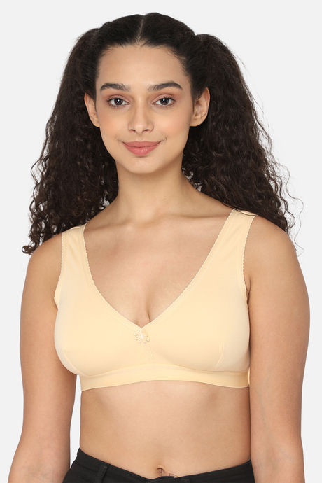 Buy NAIDU HALL Full Coverage Bra Cotton All Day Comfort - Bra for