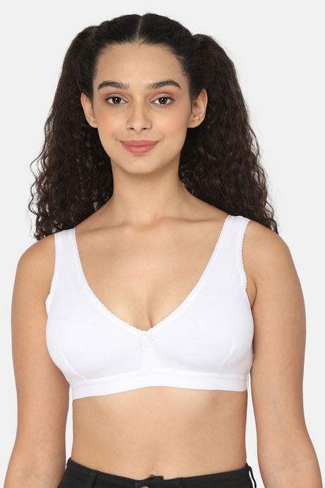 Buy Naiduhall Non Wired Non Padded High Coverage Teenager Bra
