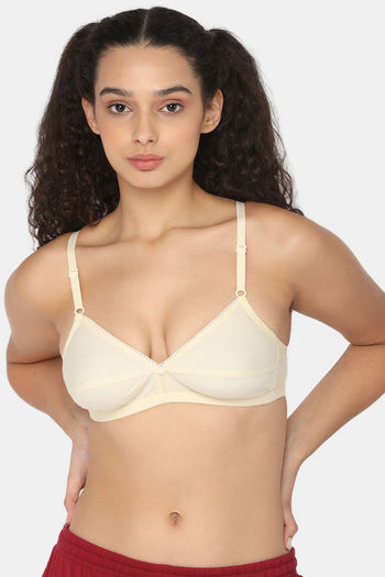 Buy Naiduhall Non Wired Non Padded Medium Coverage T-Shirt Bra - Skin at  Rs.200 online