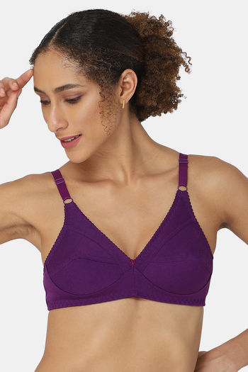 Buy Naidu Hall Single Layered Non Wired 3/4th Coverage Bra - Blue at Rs.175  online