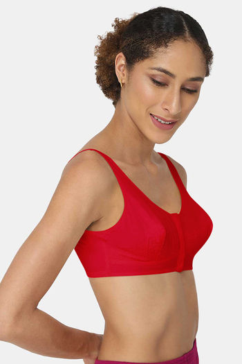 Buy Naidu Hall Double Layered Non Wired Full Coverage Blouse Bra - Fuchsia  at Rs.175 online