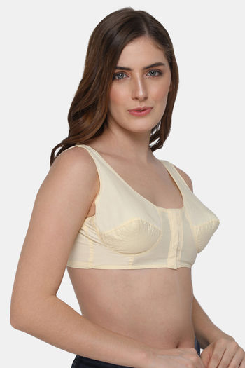Naidu Hall Double Layered Non Wired Full Coverage Blouse Bra - Skin