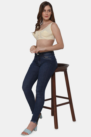 Buy Naidu Hall Double Layered Non Wired Full Coverage Blouse Bra - Skin at  Rs.175 online