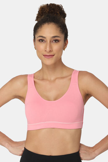 Buy Intimacy Single Layered Non Wired Full Coverage T-Shirt Bra - Pink at  Rs.295 online