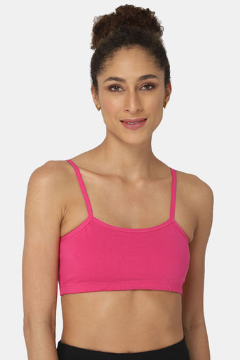 Buy Intimacy Single Layered Non Wired 3/4th Coverage T-Shirt Bra - Fuchsia  at Rs.275 online
