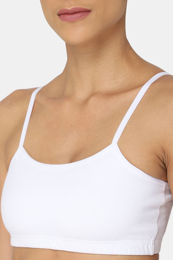 Buy Intimacy Single Layered Non Wired 3/4th Coverage T-Shirt Bra - White at  Rs.275 online