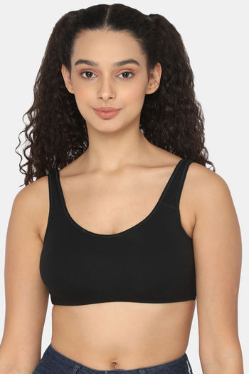 Buy Intimacy Single Layered Non Wired Full Coverage Cami Bra
