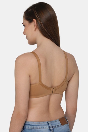 Buy Intimacy Single Layered Non Wired 3/4th Coverage T-Shirt Bra - Dark  Skin at Rs.445 online
