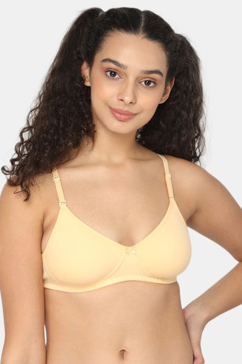 Buy Zivame Beautiful Basics Padded Non Wired 3/4th Coverage Backless Bra -  Pink Lemonade at Rs.498 online