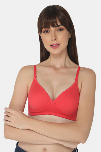 InnerSense Organic Cotton Anti Microbial Soft Nursing Bra With Removable  Pads (Pack Of 3) - Assorted
