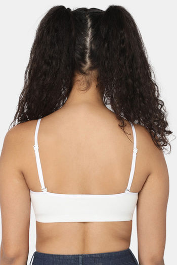 Buy Amante Double Layered Non Wired Full Coverage Cami Bras Bra - White at  Rs.445 online
