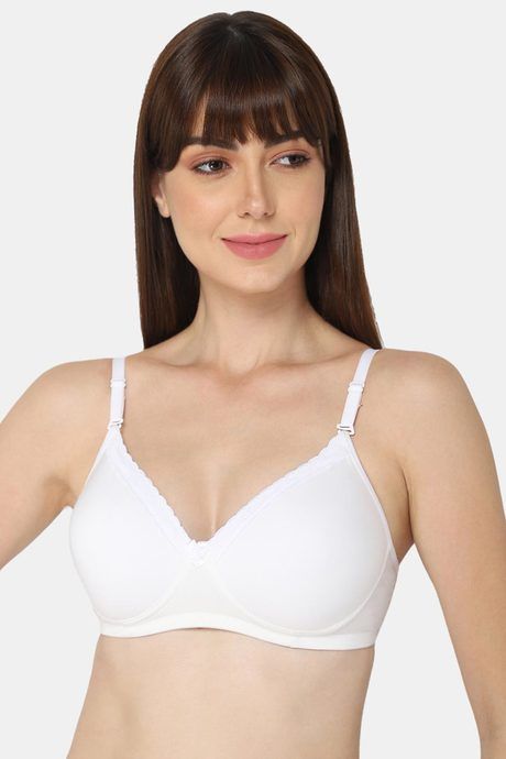 Intimacy Padded Non Wired Medium Coverage T-Shirt Bra - White