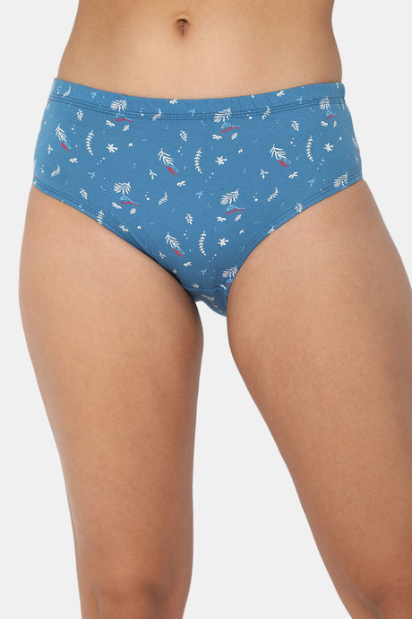 Intimacy Medium Rise Three-Fourth Coverage Hipster Panty (Pack of 3) - Multicolor