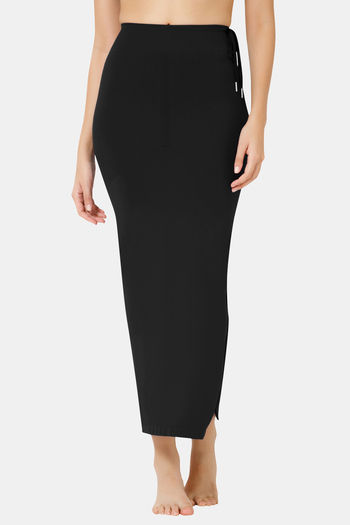 Buy Intimacy Seamless Saree Shapewear - Black