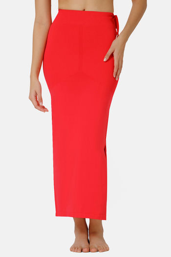 Buy Intimacy Seamless Saree Shapewear - Red