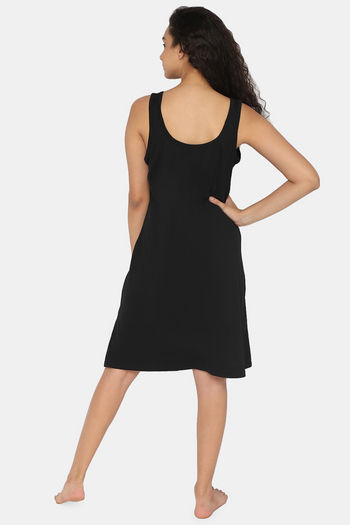 Buy Intimacy Cotton Camisole - Black at Rs.370 online