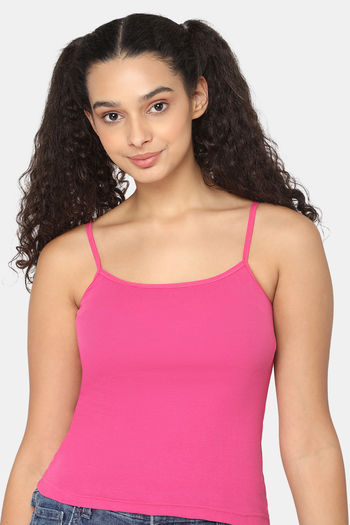 Buy Intimacy Cotton Camisole - Fuchsia at Rs.190 online