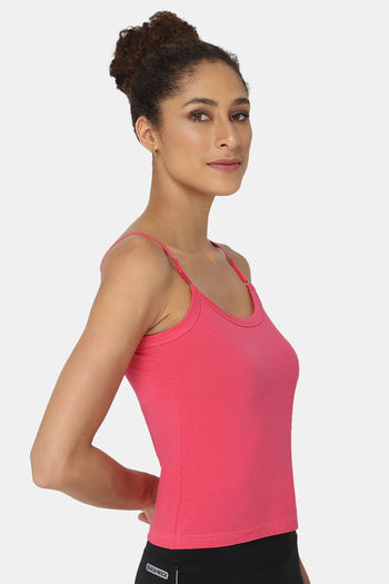 Buy Intimacy Cotton Camisole - Dark Pink at Rs.180 online