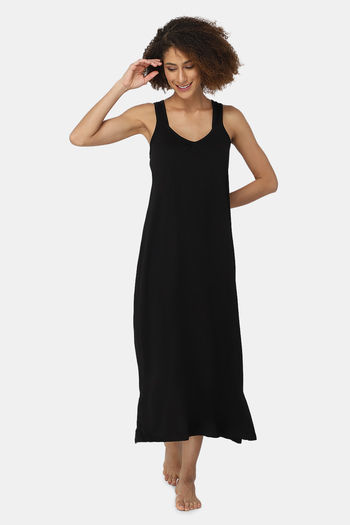 Buy Intimacy Cotton Camisole - Black at Rs.430 online