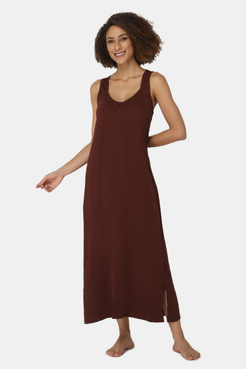 Buy Intimacy Cotton Camisole - Coffee Brown