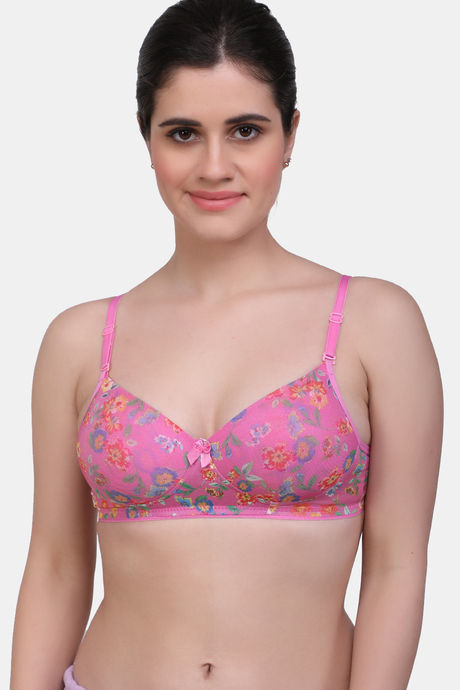 Buy LeadingLady Double Layered Invisible Bra Line Wirefree T- Shirt Bra -  Maroon at Rs.549 online