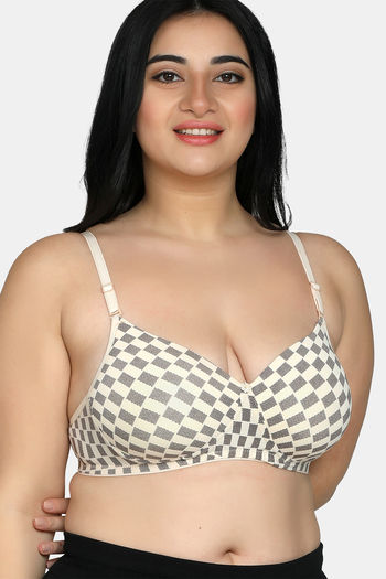 Buy Maroon Clothing Double Layered Non Wired Full Coverage T-Shirt Bra -  Maroon at Rs.424 online