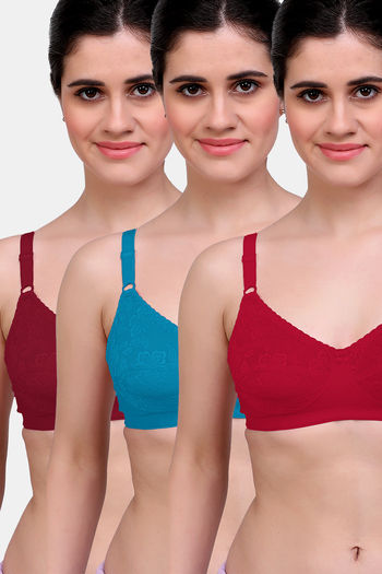 Buy Multicolored Bras for Women by Fig Online