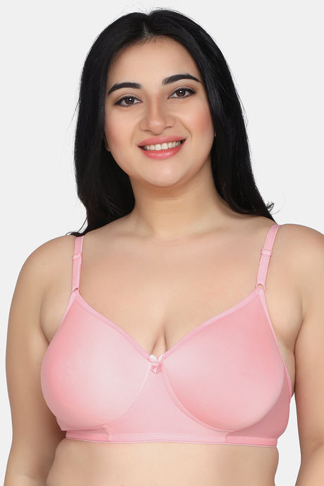 Buy Zivame Glitter Straps Padded Non Wired 3/4th Coverage T-Shirt Bra -  Maroon at Rs.450 online