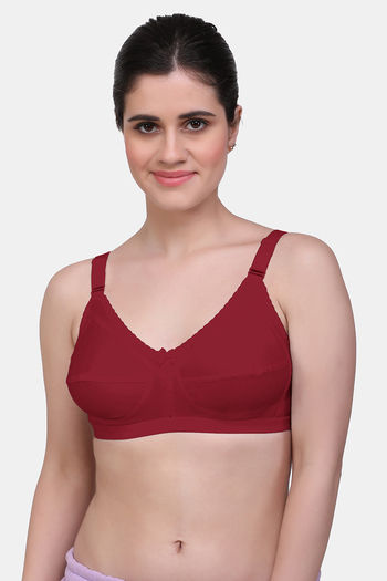 Buy Maroon Clothing Single Layered Non Wired Full Coverage
