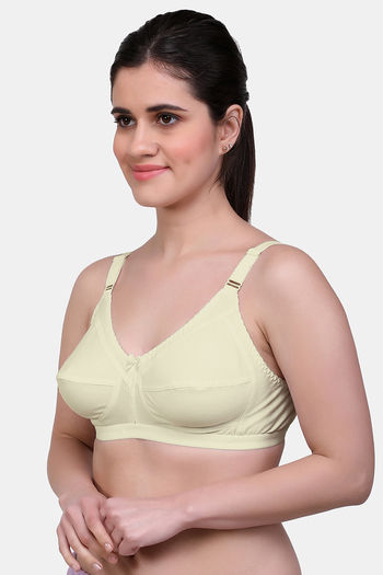 Buy Zivame True Curv Beautiful Basics Double Layered Non Wired Full  Coverage Minimiser Bra - Wild Lime at Rs.403 online