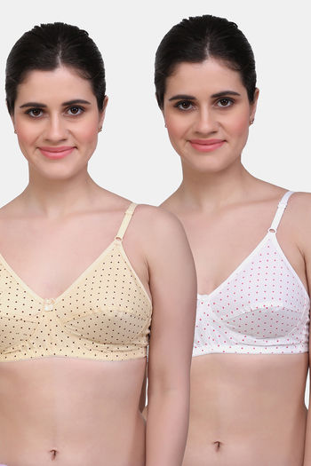 Buy LeadingLady Double Layered Invisible Bra Line Wirefree T- Shirt Bra -  Maroon at Rs.549 online