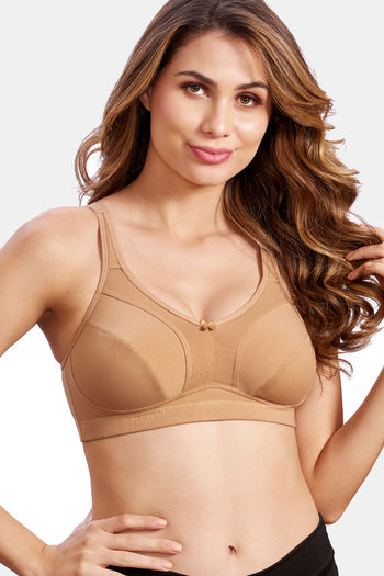 Buy Maroon Clothing Double Layered Non Wired Full Coverage Sag Lift Bra -  Nude at Rs.509 online
