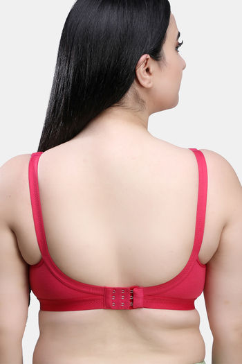 Buy Maroon Clothing Double Layered Non Wired Full Coverage T-Shirt Bra  (Pack of 2) - Rani Pink at Rs.594 online