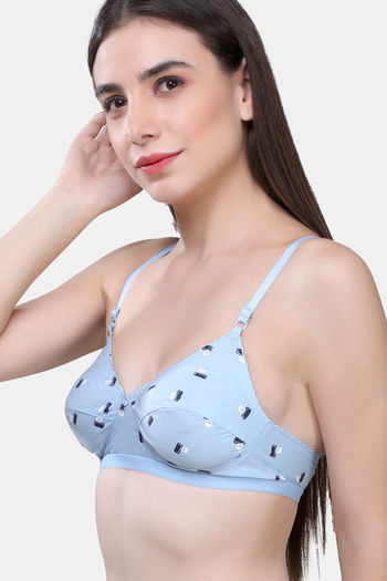 Buy Maroon Clothing Single Layered Non-Wired Full Coverage T-Shirt Bra  (Pack Of 3) - Green, Purple, Pink at Rs.393 online