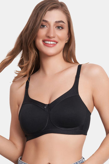 Buy LET ME RELAX MAROON PADDED NON WIRED BRA for Women Online in India