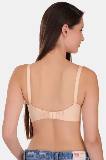 Buy Featherline Padded Non-Wired Full Coverage T-Shirt Bra - Sky