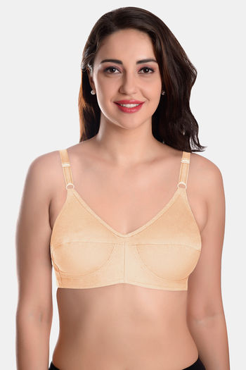 Buy Featherline Padded Non Wired Full Coverage Minimiser Bra