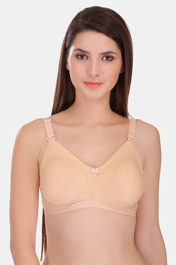 Buy Lux Lyra 513 Skin Cotton Moulded Bras For Women online