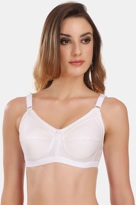 Buy Zivame True Curv Double Layered Non Wired Full Coverage Minimiser Bra -  Roebuck at Rs.822 online