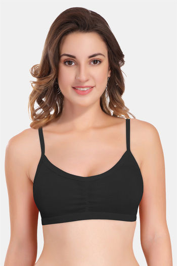Buy Featherline Single Layered Non Wired Full Coverage T-Shirt Bra