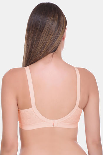 Zivame Peach Non-Wired Minimizer Bra