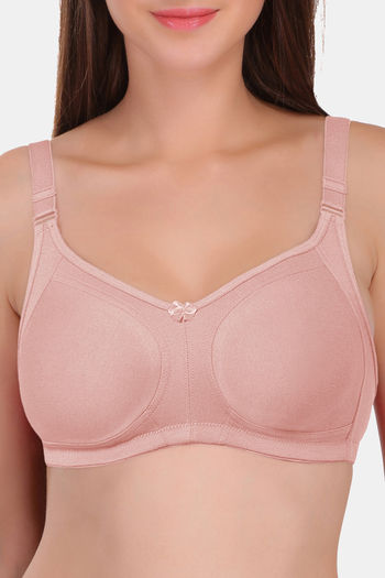 Buy Zivame Padded Wired Full Coverage Bra - Anthracite at Rs.515 online