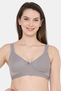 Buy Berry'S Intimatess Grey Double Layered Moulded Non Wired Bra